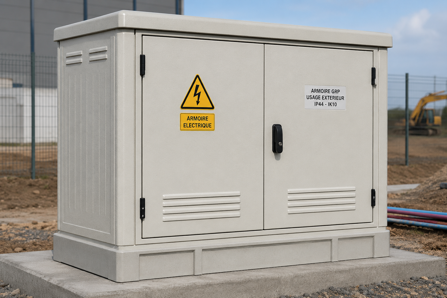 Installation electrique provisoire sur chantier